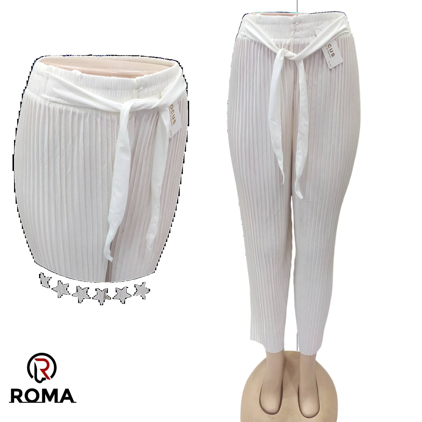 Moonlight Crushed Flapper Trouser for Women