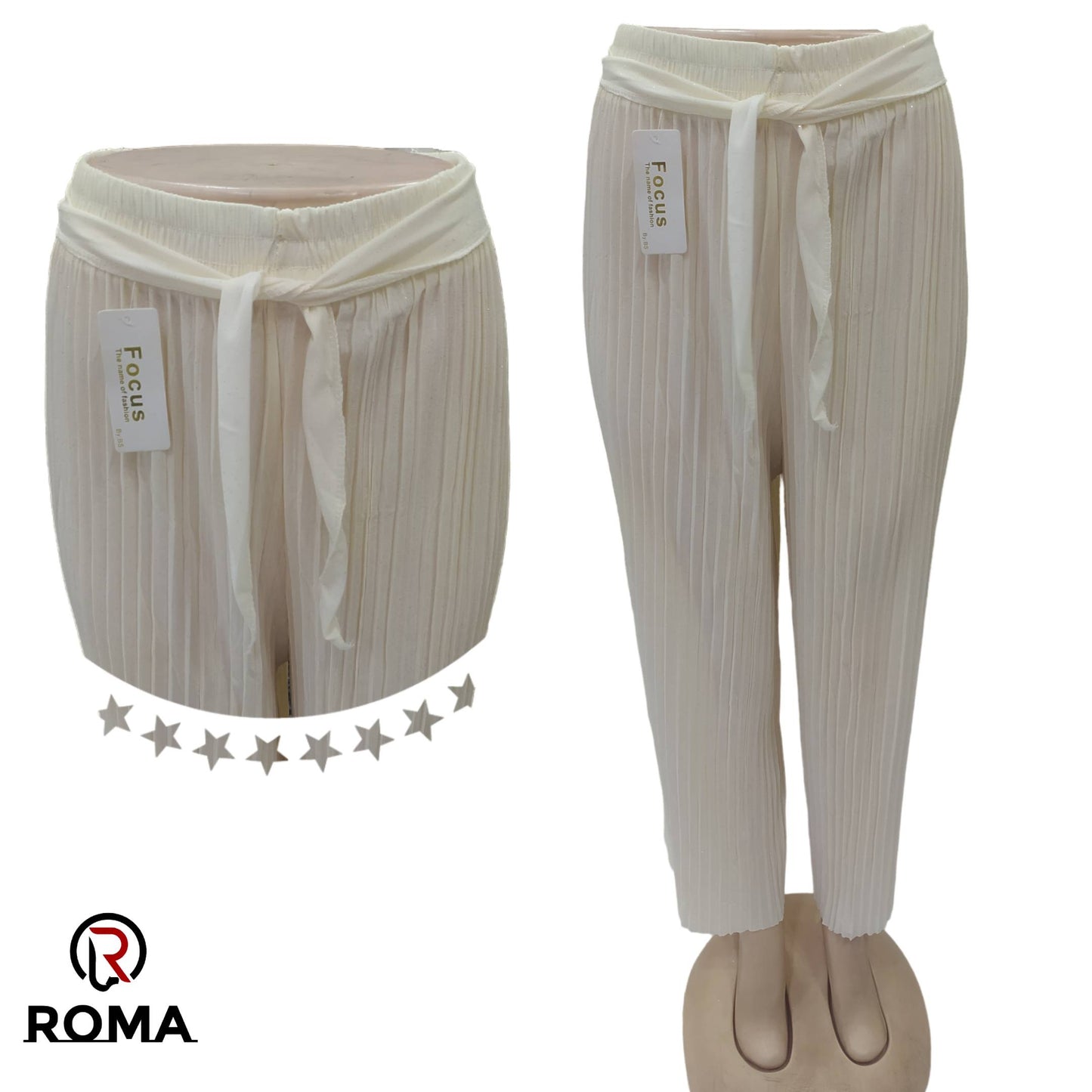 Moonlight Crushed Flapper Trouser for Women
