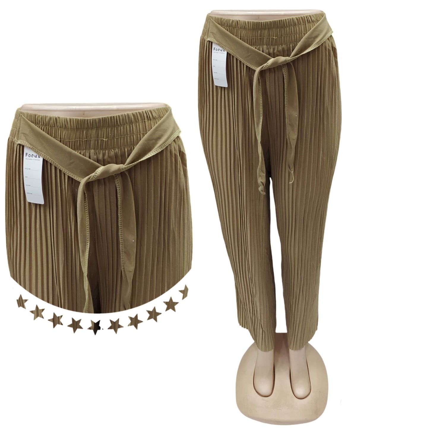 Moonlight Crushed Flapper Trouser for Women