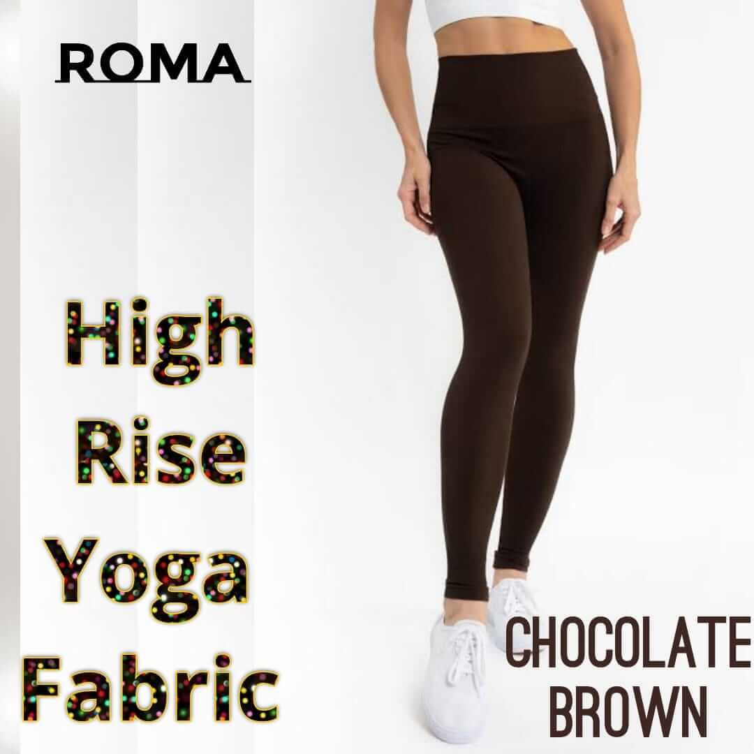 ROMA High Waisted Premium Leggings / Tights For Women - ROMA Store