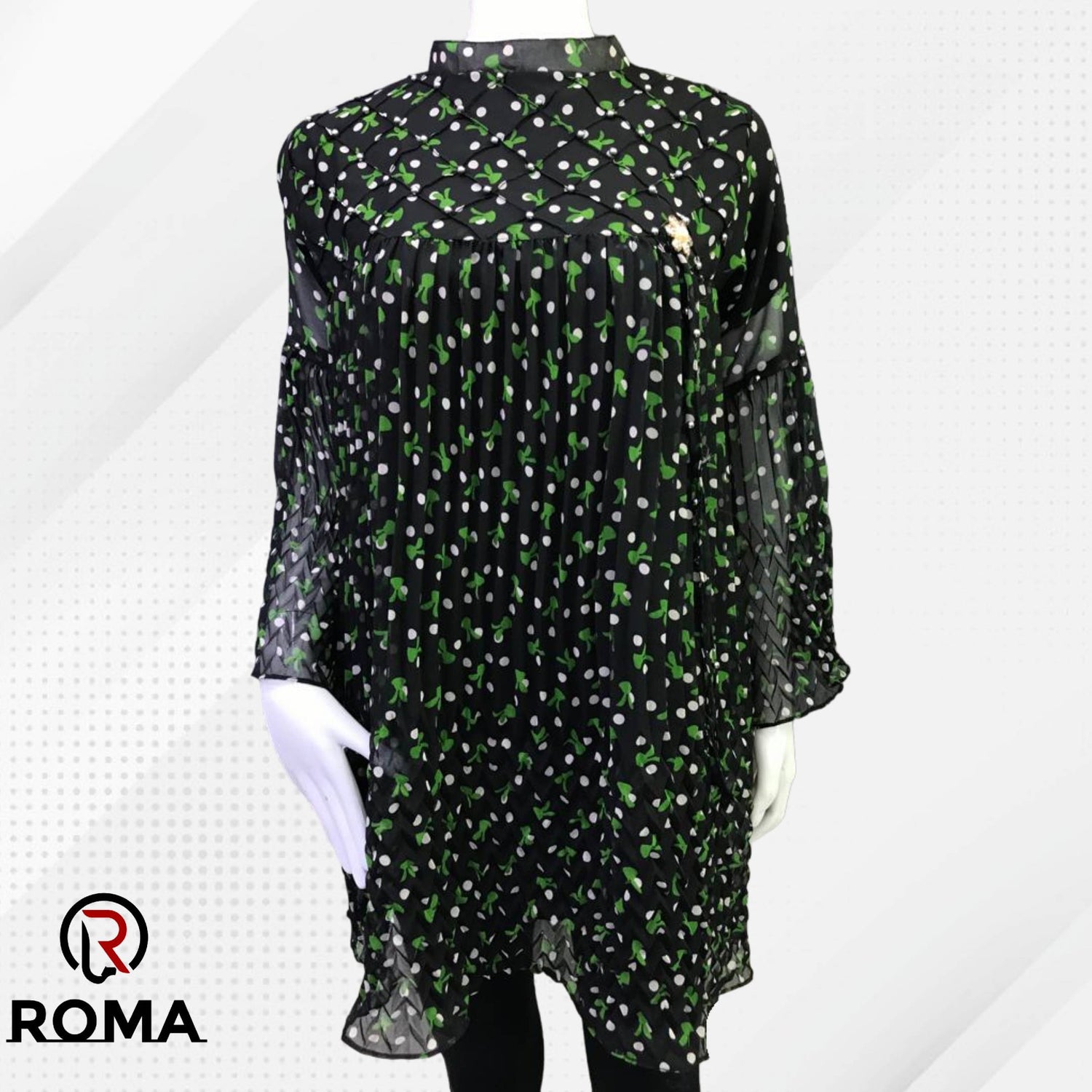 Chiffon Printed Top - ROMA Store